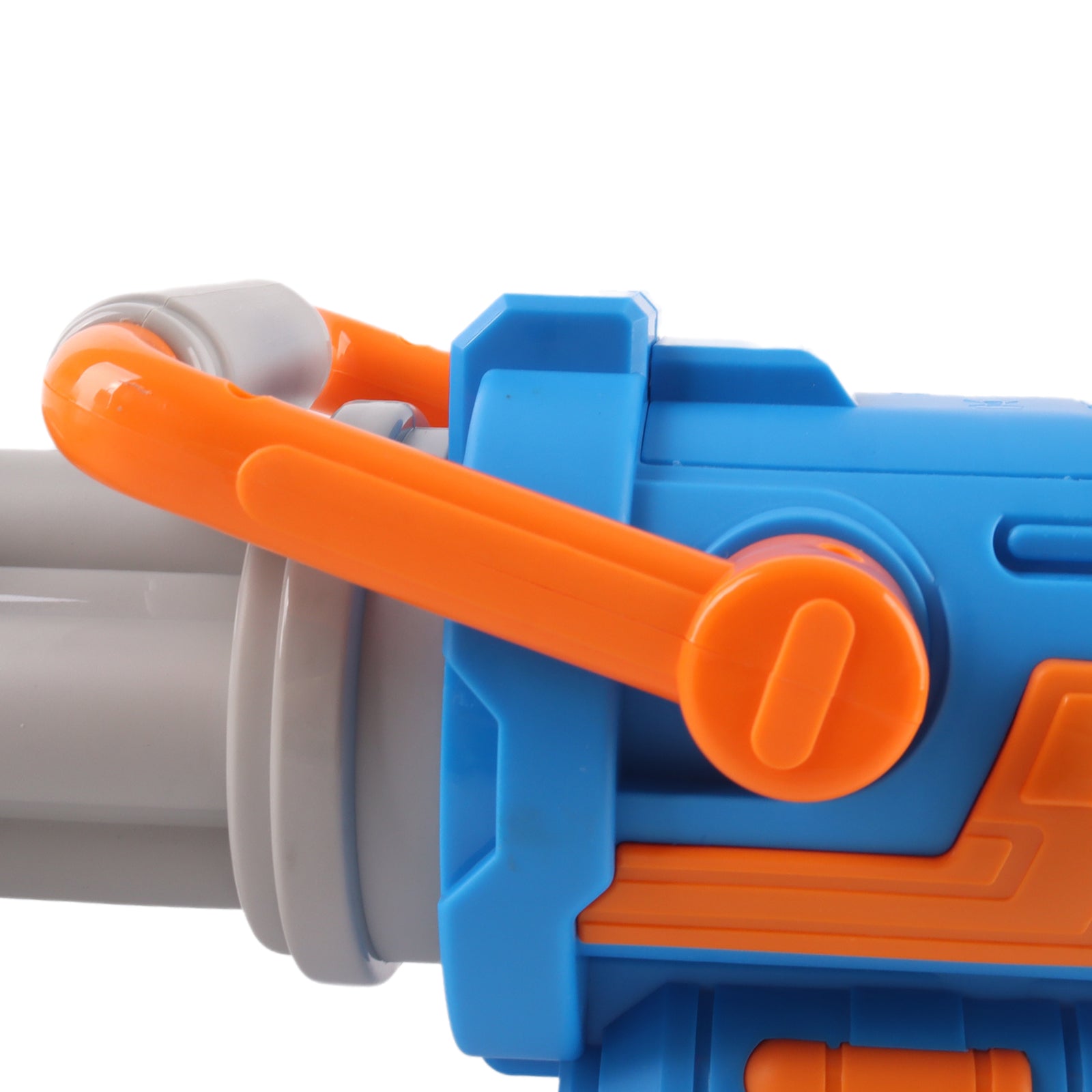 Bubble Gun Mini Gatling Toy Bubble Blower Machine with Light Music Kids Outdoor