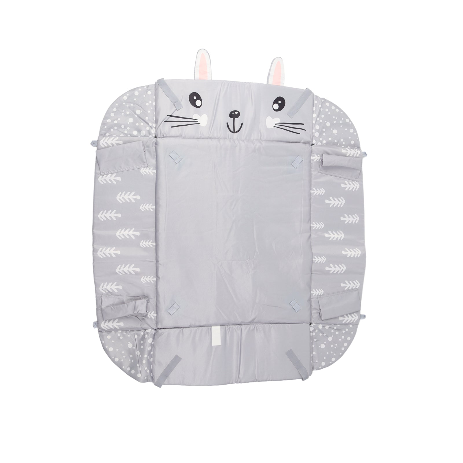 Kids 4 in 1 Bunny Foldable Baby Soft Play Floor Mat Activity Gym Fun Ball Pit