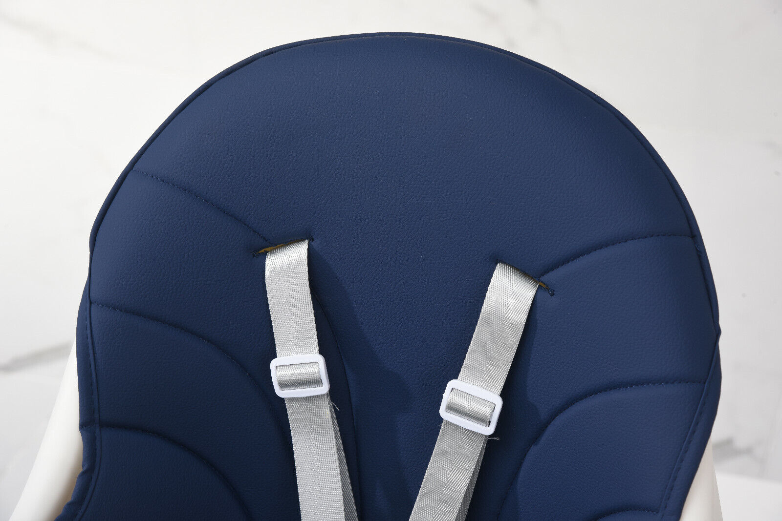 Baby Highchair foldable Adjustable 4-1 Infant Feeding Toddler Table Chair (Blue)