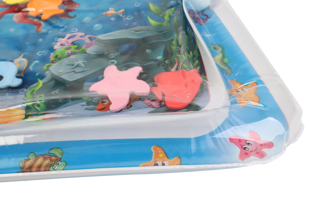 Inflatable Tummy Time Water Mat Baby – Infant and Toddler Baby Play Mat Sensory