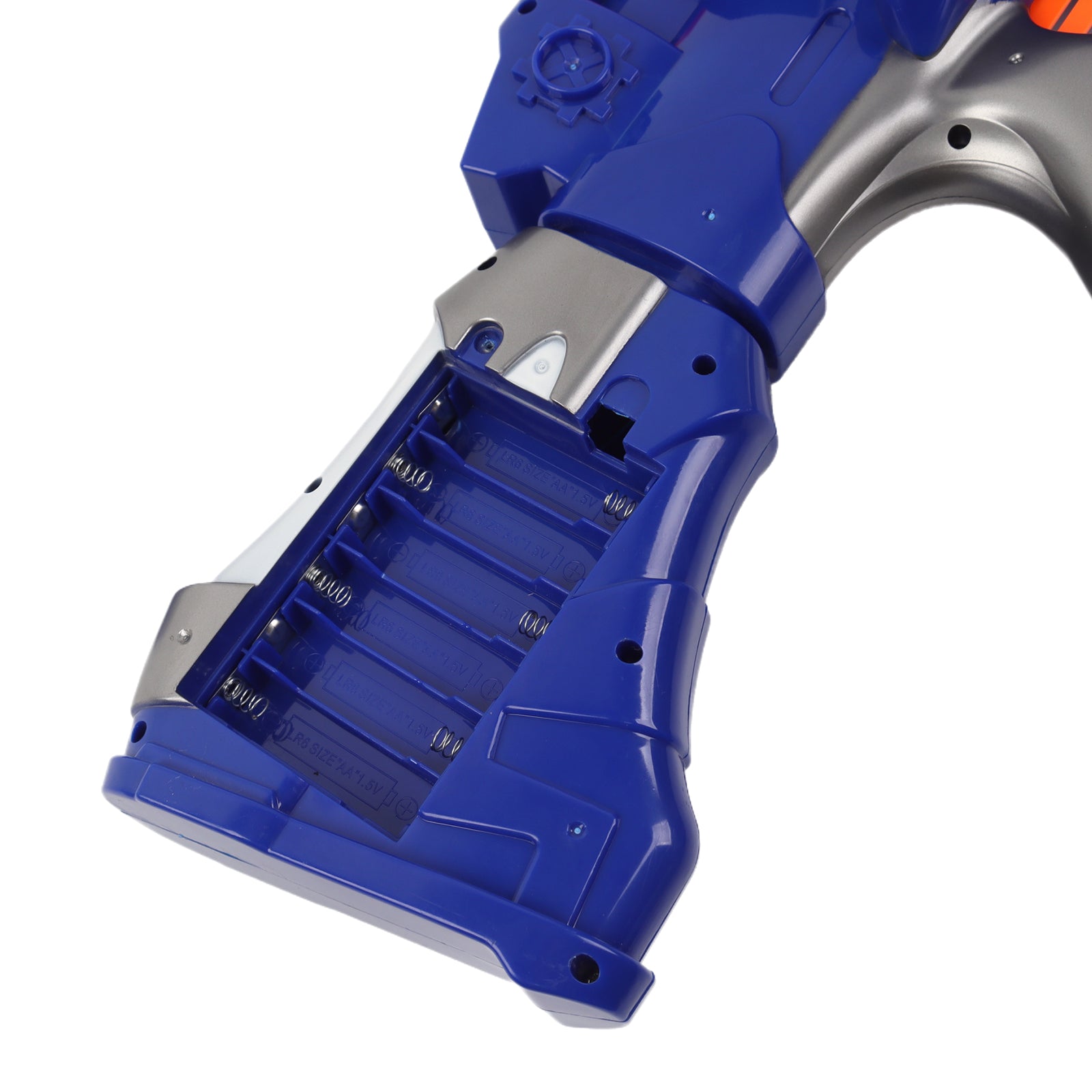 Kids Toy Foam Blasters Gun Continuous Rotating, 55 Soft Foam Bullets Gift Set