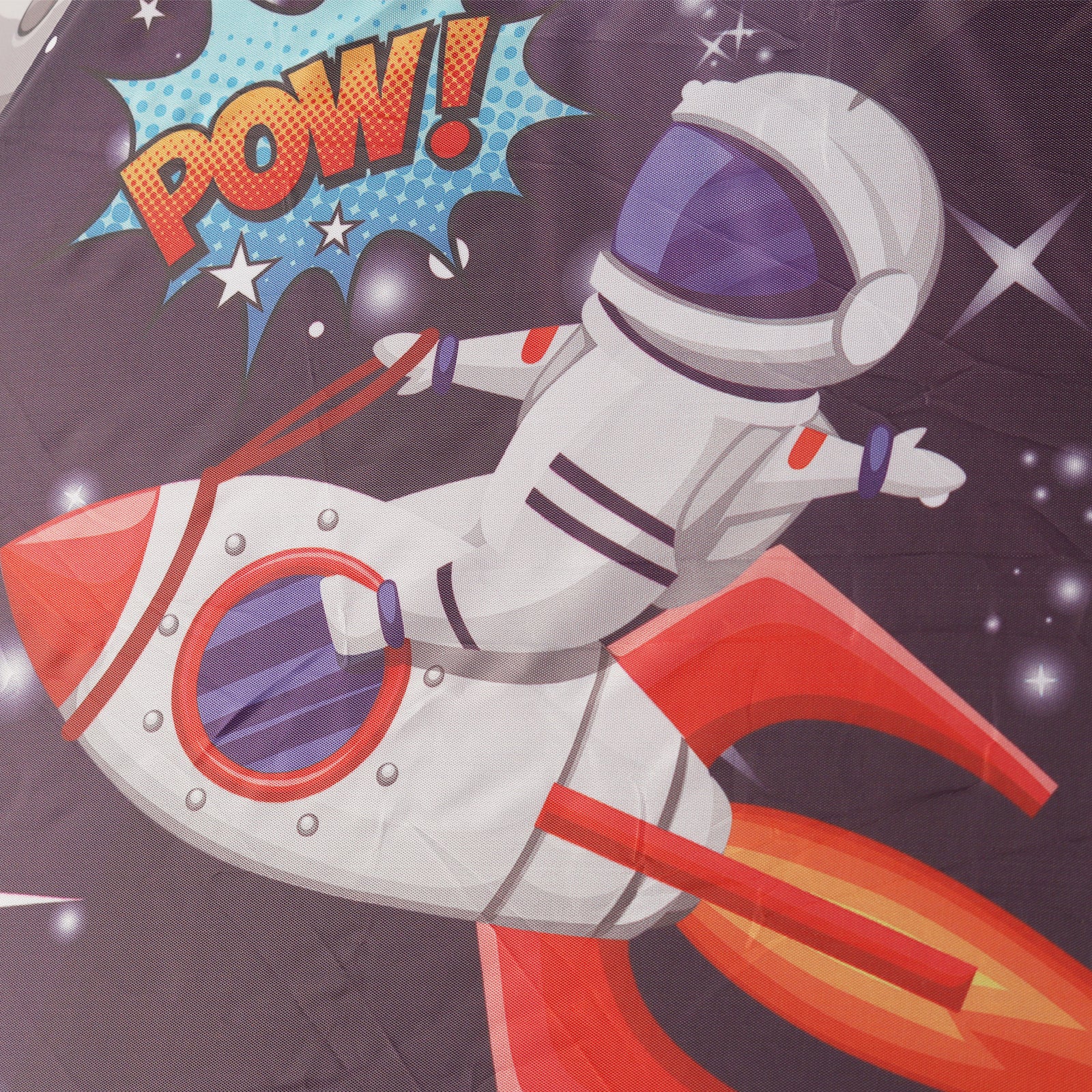 Rocket Ship Kids Pop Up Play Tent Yurt Indoor/Outdoor Space Astronaut Spaceship