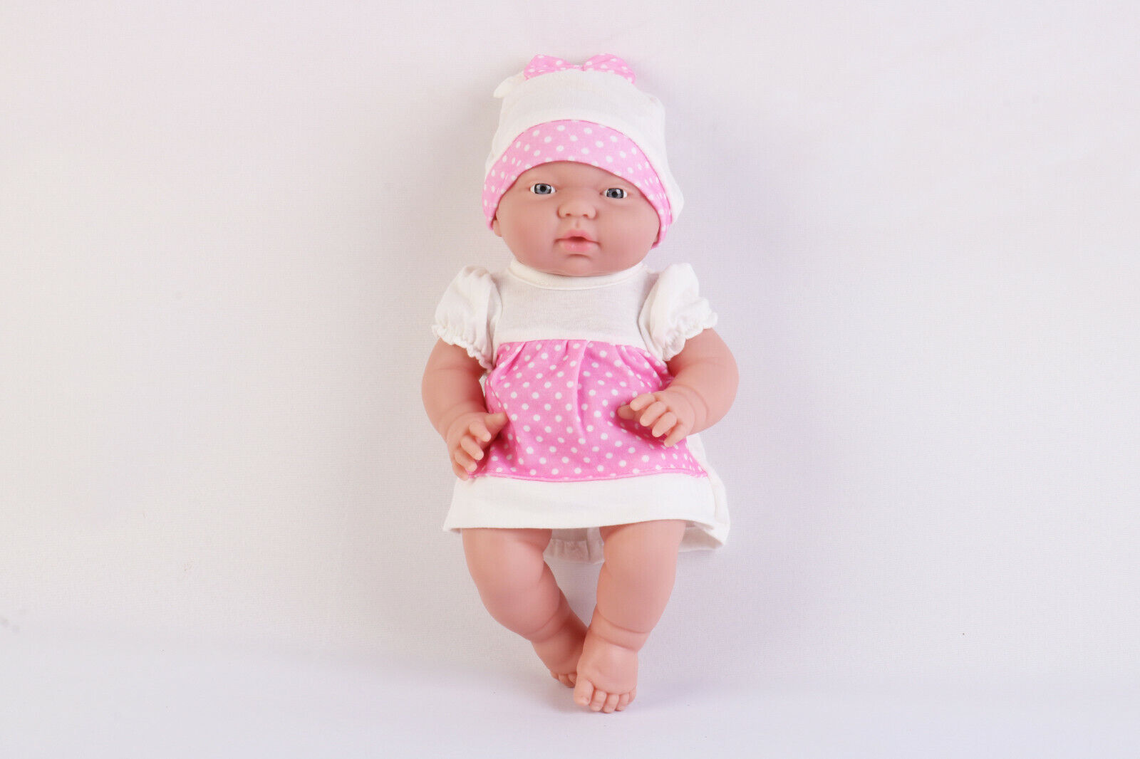 Baby Doll Soft Body Doll with Hat Sitting Pretend Play Doll