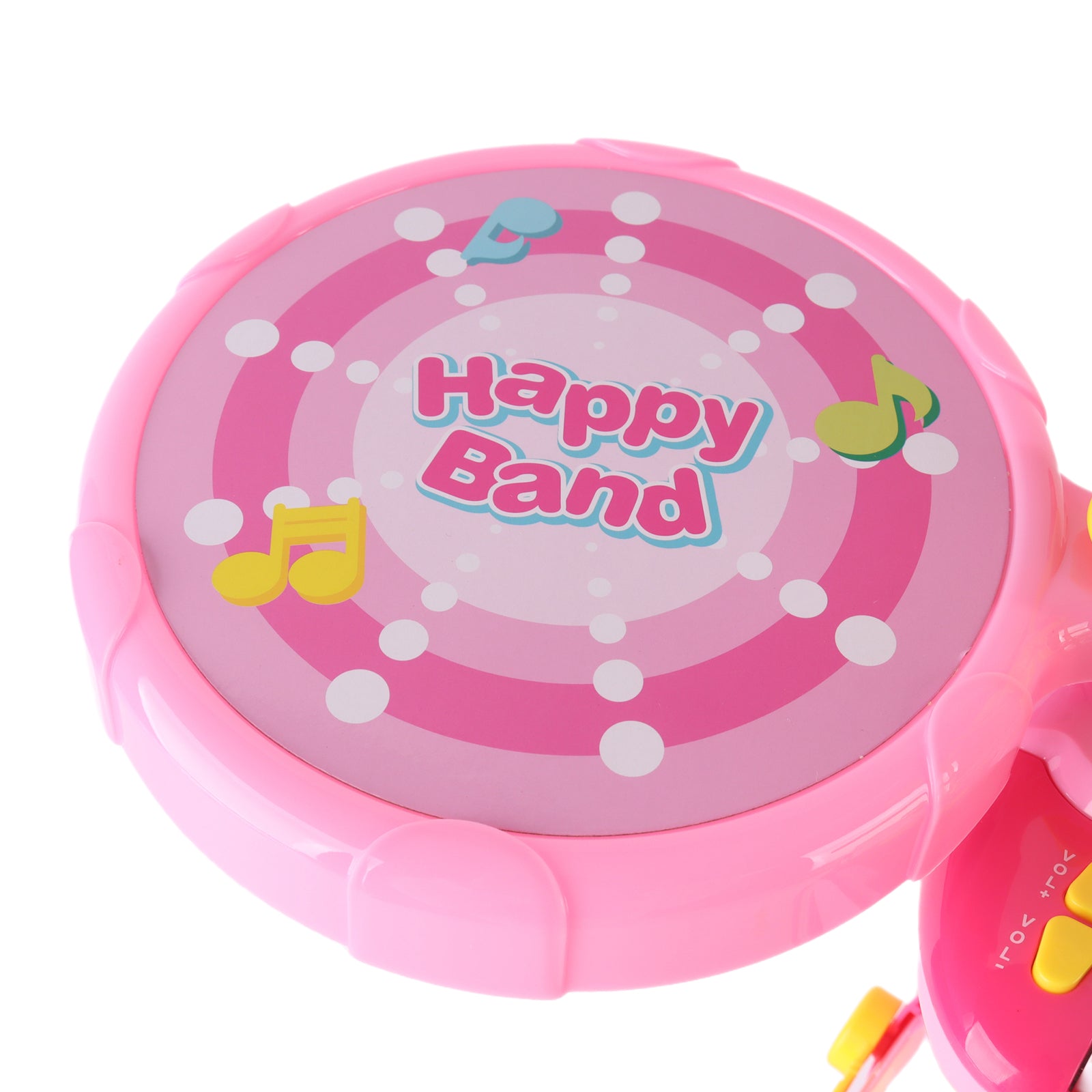 Kids Electric Drum Kit Set with Mic & Seat Children Musical Pretend Toy