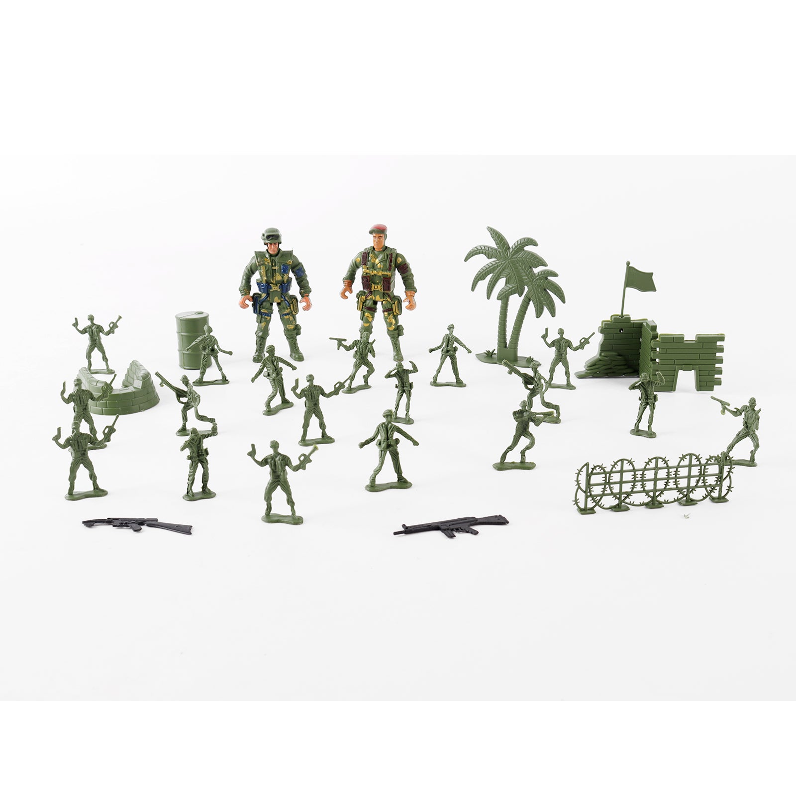 Military Play Sets Toy Soldiers with Vehicles, Battle Map, Bases, Boats. 9 Sets