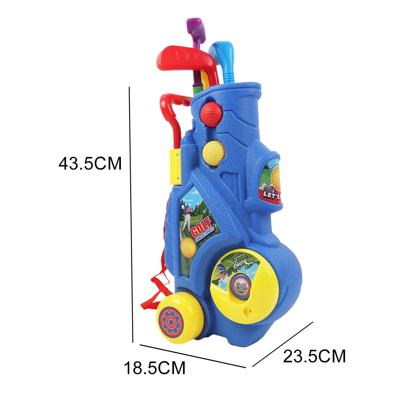 Mini Golf Club Toys Set Indoor Outdoor Kids Leisure Sports Practice Plastic