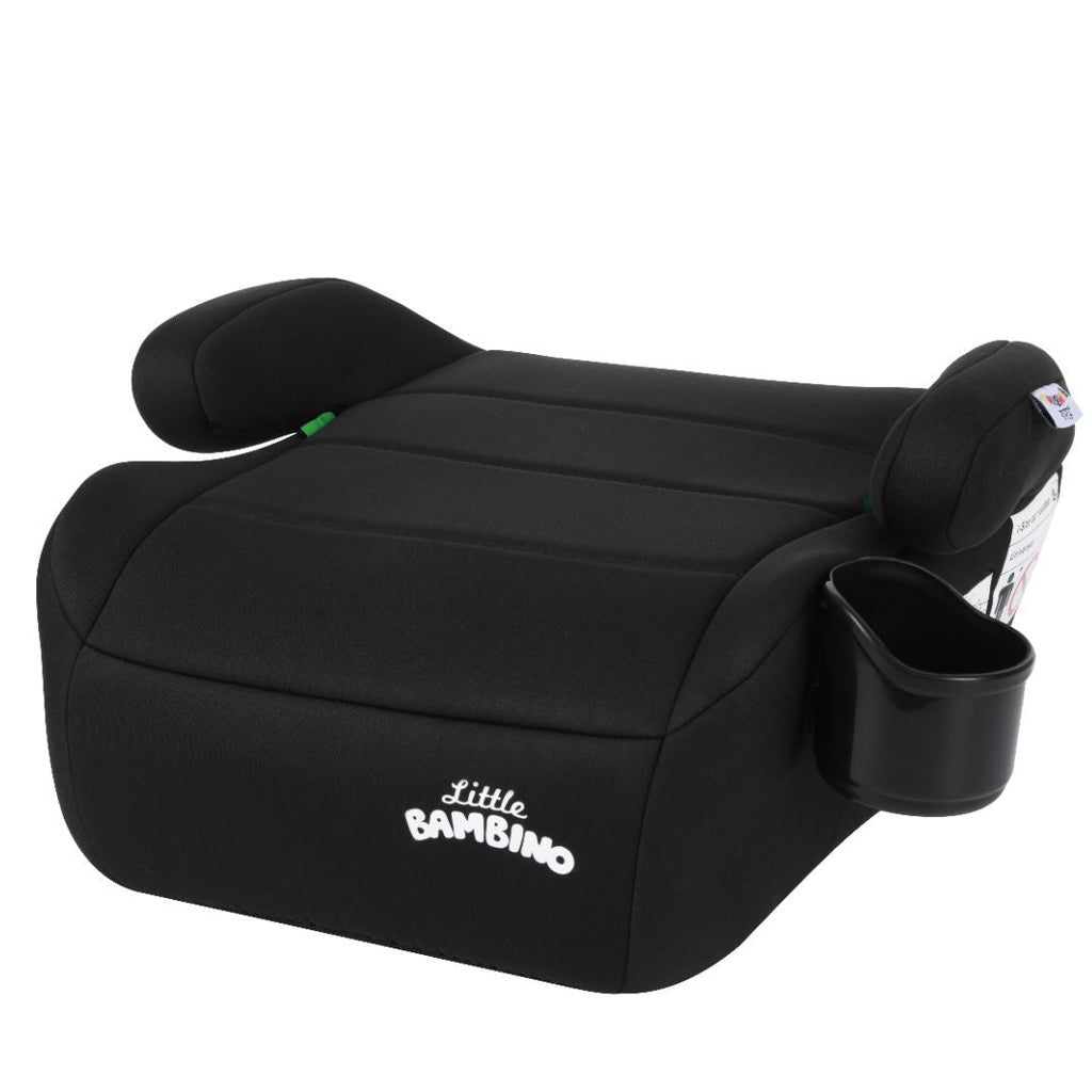 Children Booster Car Seat Universal Cushion i-Size 125-150cm 6-12Yrs Black