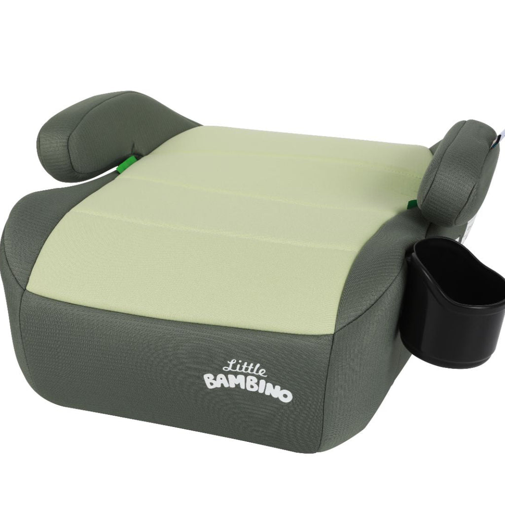 Children Booster Car Seat Universal Cushion i-Size 125-150cm 6-12Yrs Green