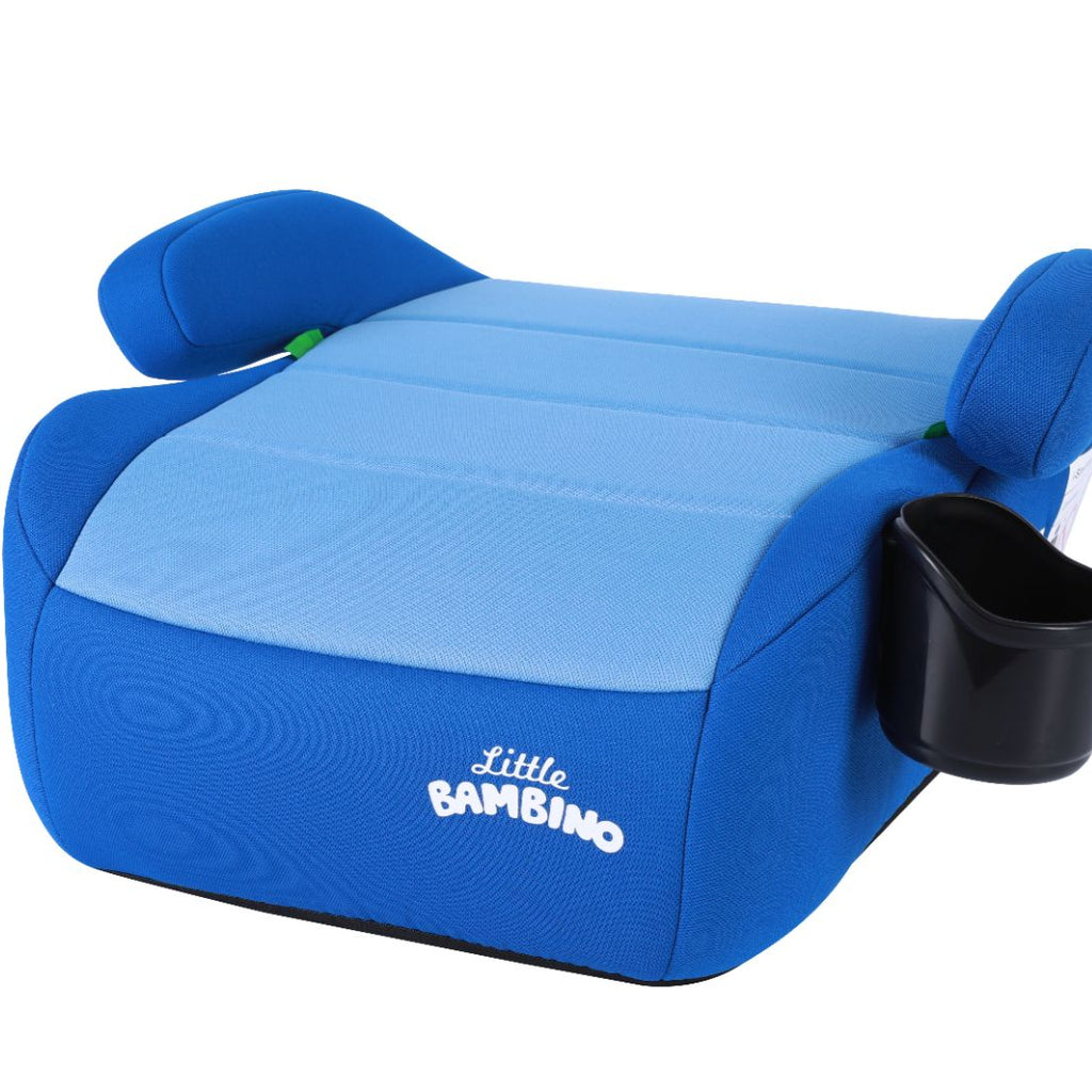 Children Booster Car Seat Universal Cushion i-Size 125-150cm 6-12Yrs Blue