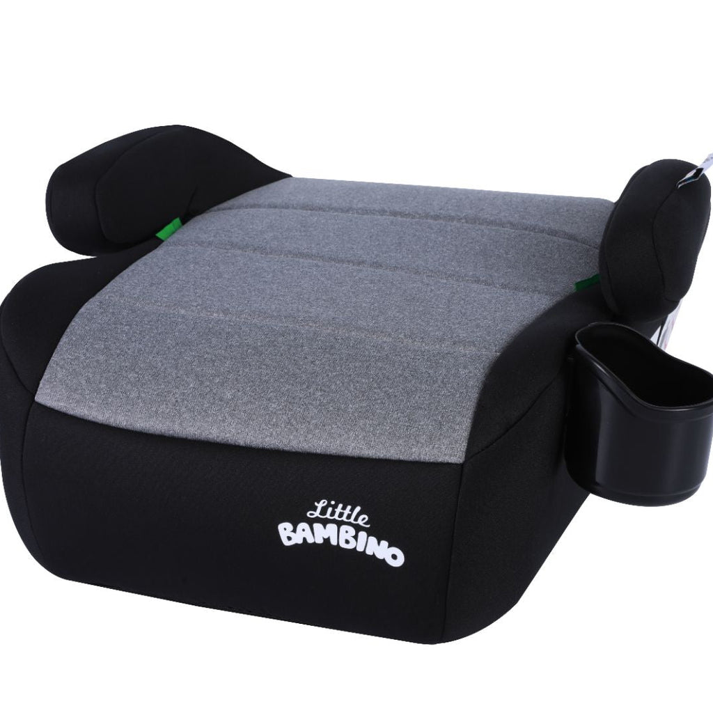 Children Booster Car Seat Universal Cushion i-Size 125-150cm 6-12Yrs Black Grey