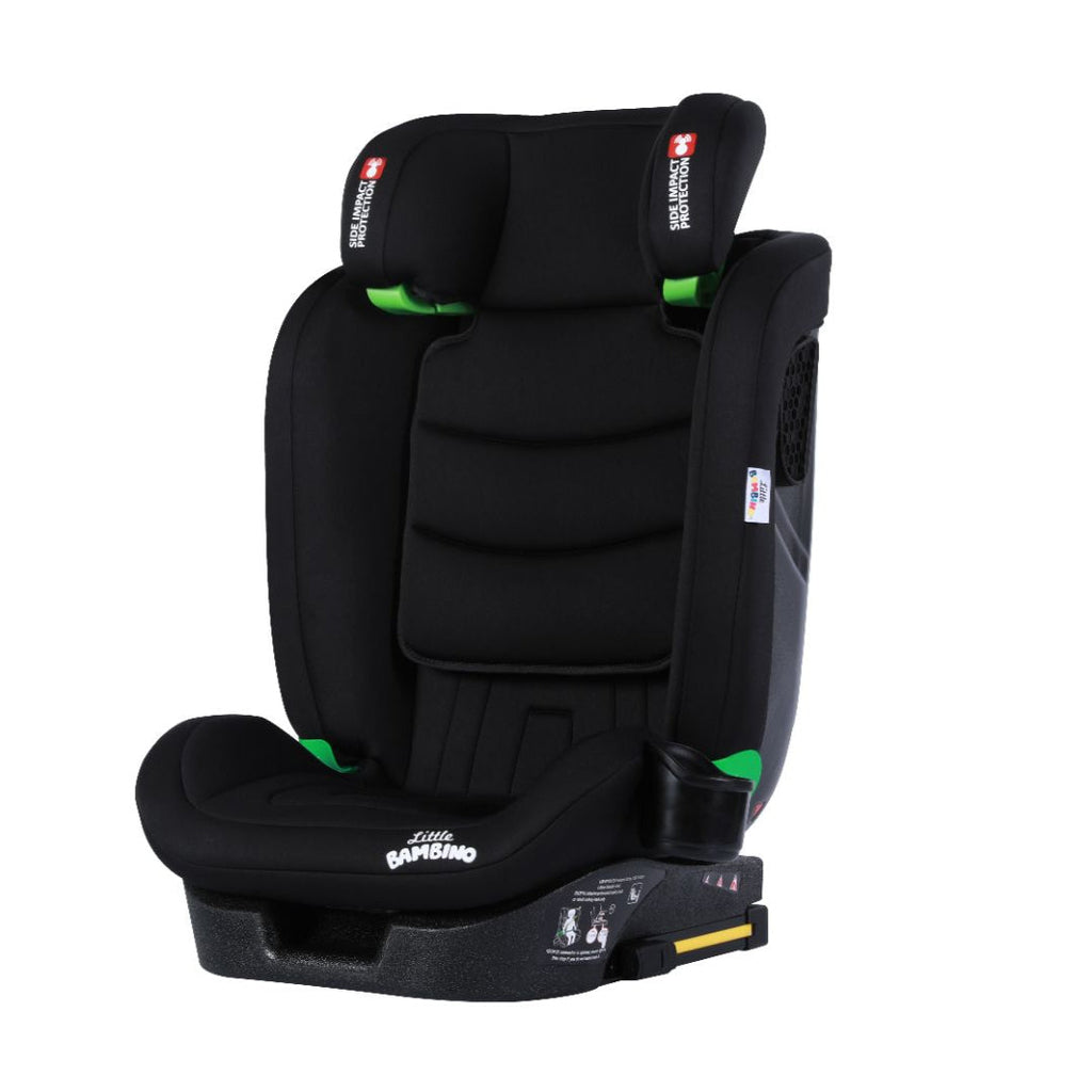 Child Car Seat Isofix FWD Facing Booster Seat i-Size 100-150cm 3-12 Yrs