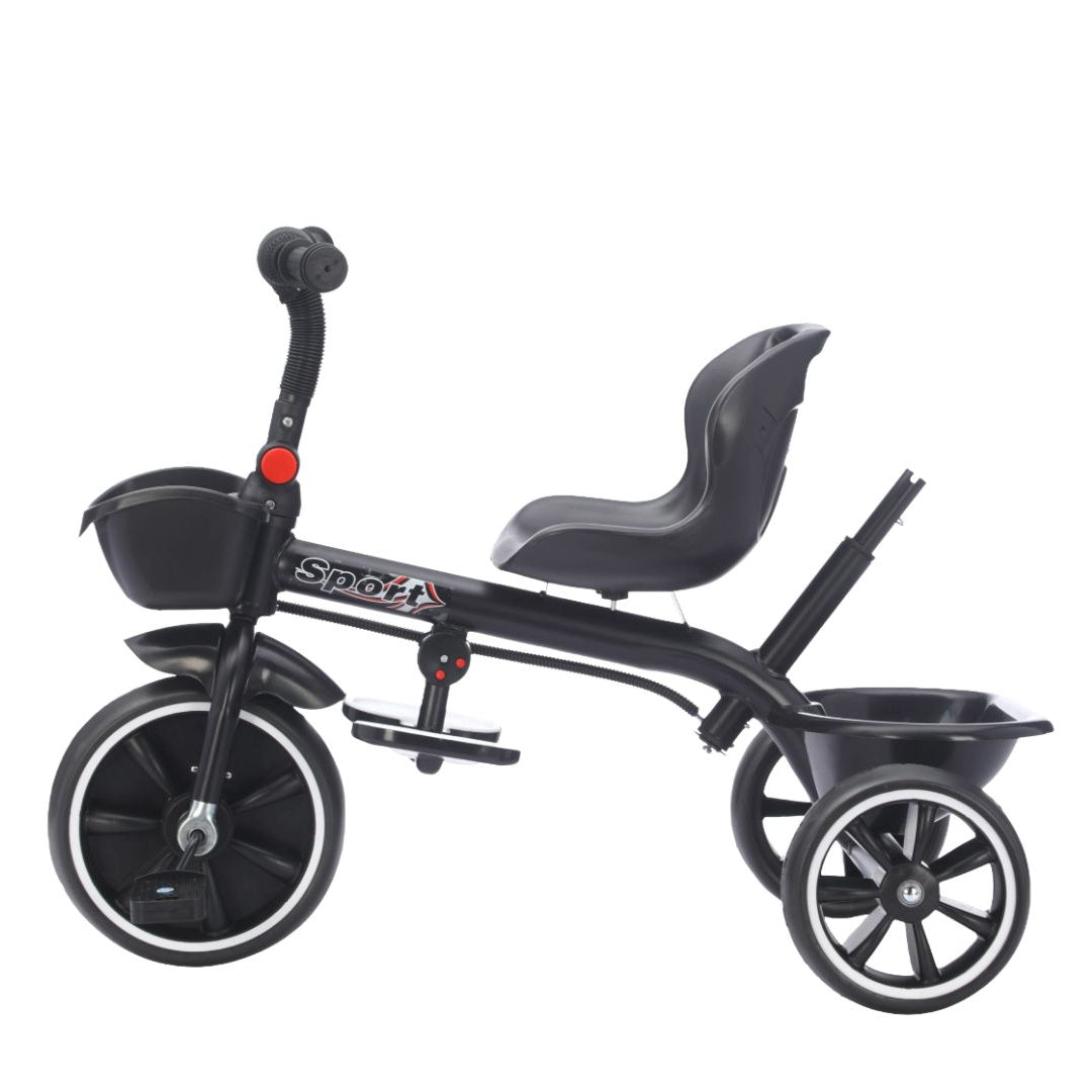 Baby Kids 5in1 Tricycle Bike Trike Stroller 3 Wheels Canopy