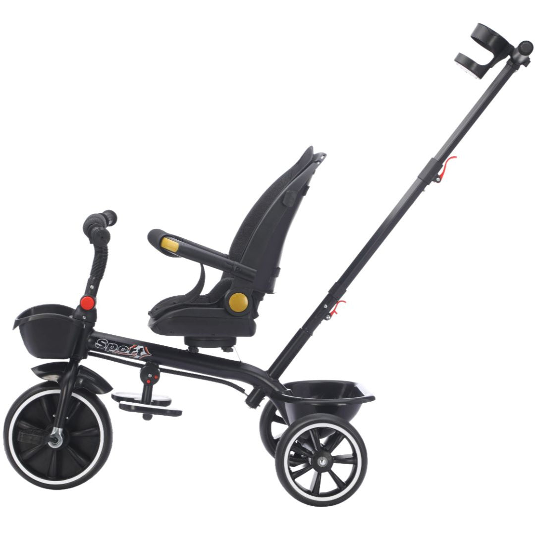 Baby Kids 5in1 Tricycle Bike Trike Stroller 3 Wheels Canopy