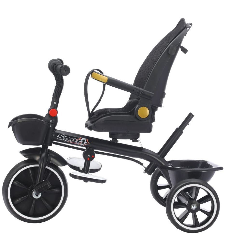Baby Kids 5in1 Tricycle Bike Trike Stroller 3 Wheels Canopy