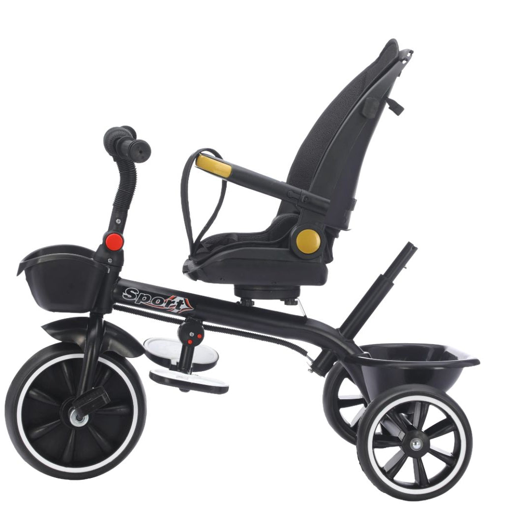 Baby Kids 5in1 Tricycle Bike Trike Stroller 3 Wheels Canopy