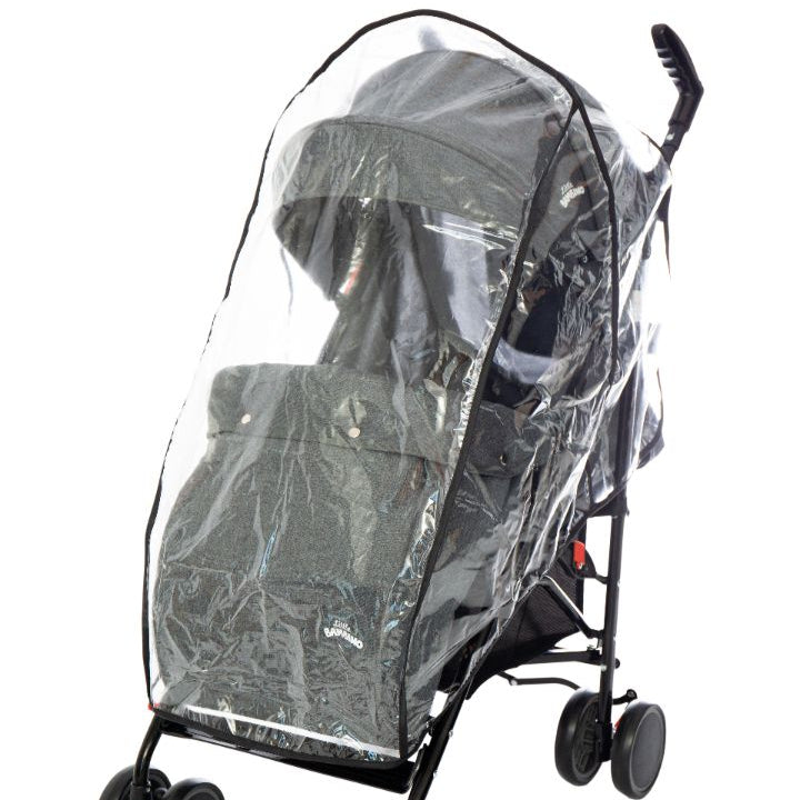 Little Bambino Universal Rain Cover for Pushchair Stroller Buggy Pram, Baby Travel Weather Shield Protection