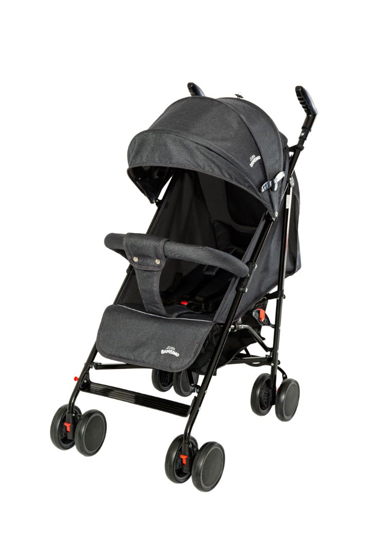 Foldable Reclinable Stroller Buggy Pram includes Rain Cover & Footmuff
