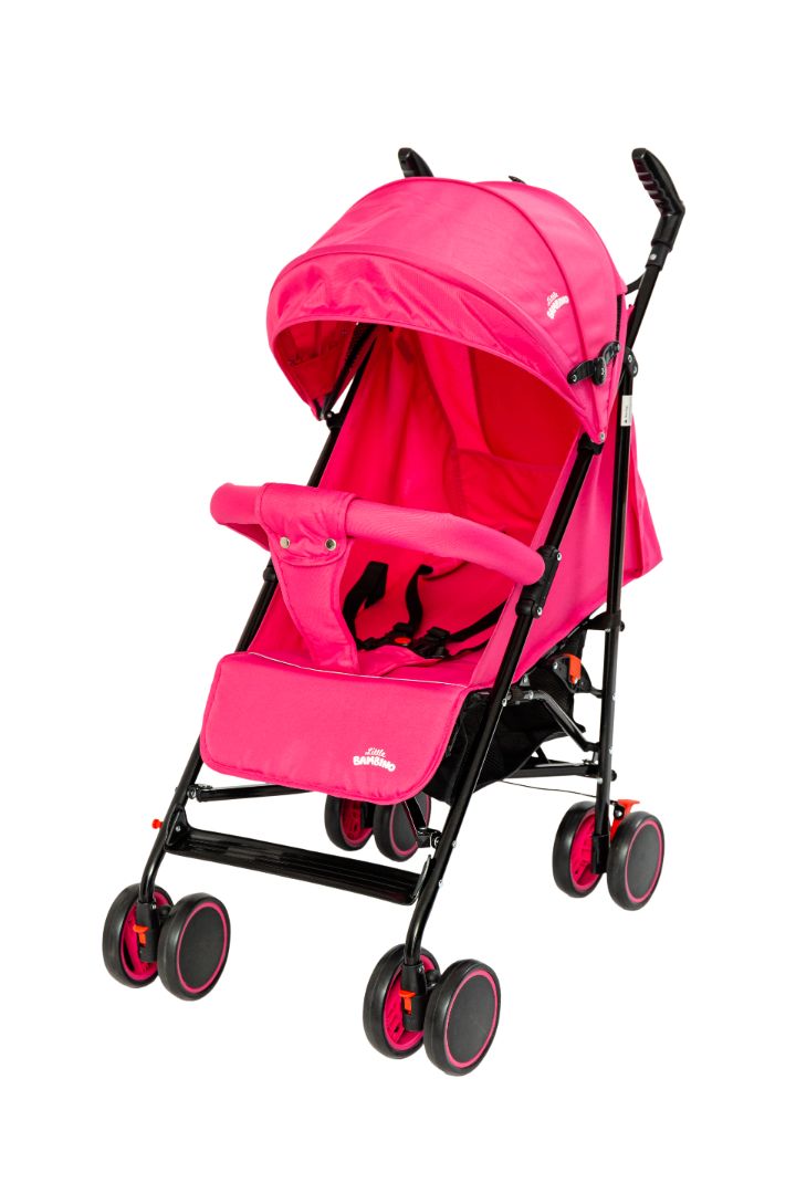 Foldable Reclinable Stroller Buggy Pram includes Rain Cover & Footmuff
