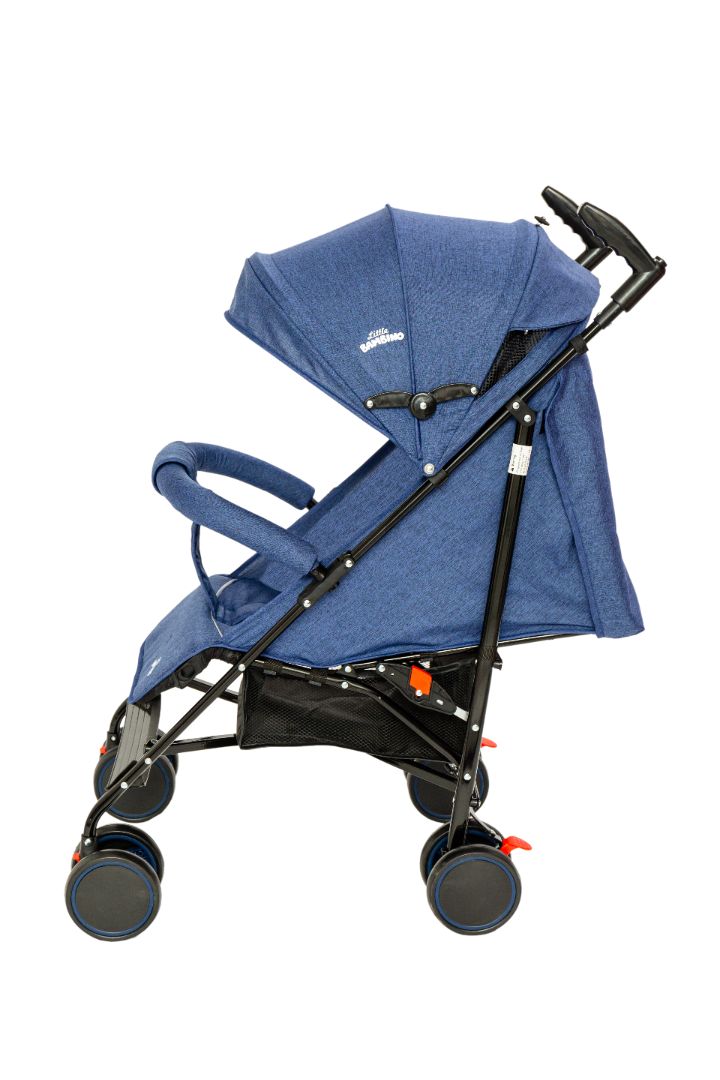 Foldable Reclinable Stroller Buggy Pram includes Rain Cover & Footmuff