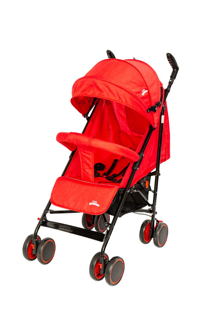 Foldable Reclinable Stroller Buggy Pram includes Rain Cover & Footmuff