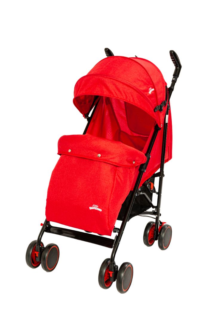 Foldable Reclinable Stroller Buggy Pram includes Rain Cover & Footmuff