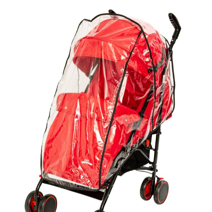 Little Bambino Universal Rain Cover for Pushchair Stroller Buggy Pram, Baby Travel Weather Shield Protection