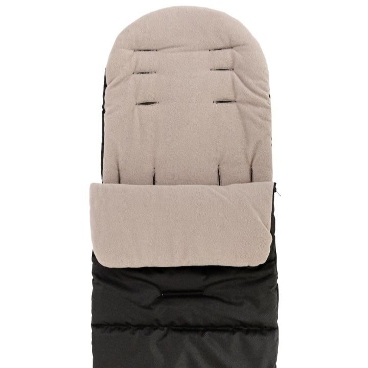 Footmuff Cosy Toes Fleece Lined Universal Fitting Strollers Prams Buggy Grey