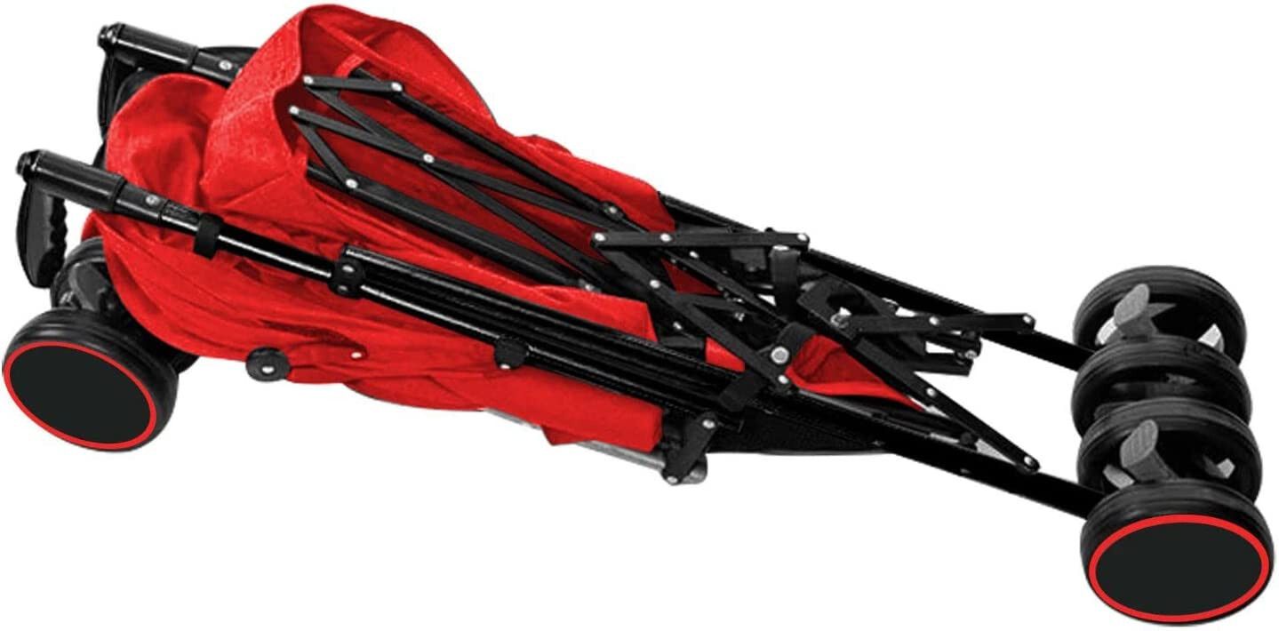 Foldable Reclinable Stroller Buggy Pram includes Rain Cover & Footmuff