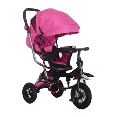 5 in 1 Little Bambino Pushchair Tricycle Trike-Pink Kids Multifunction Trike