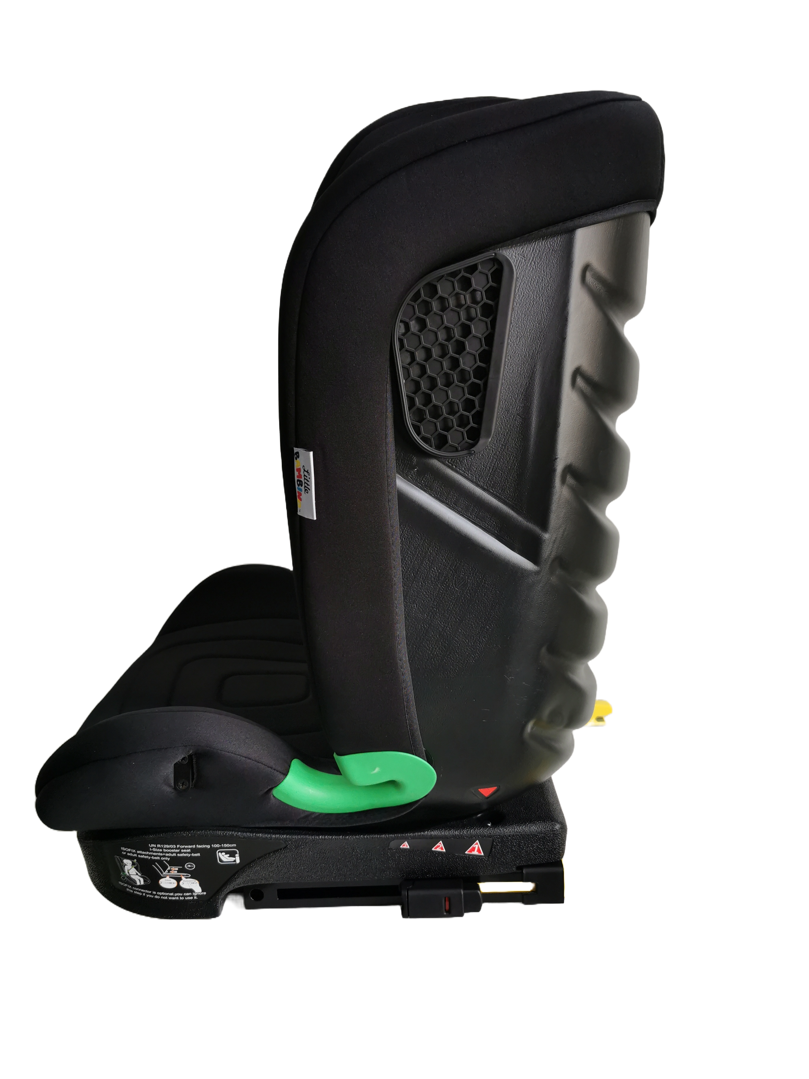 Child Car Seat Isofix FWD Facing Booster Seat i-Size 100-150cm 3-12 Yrs