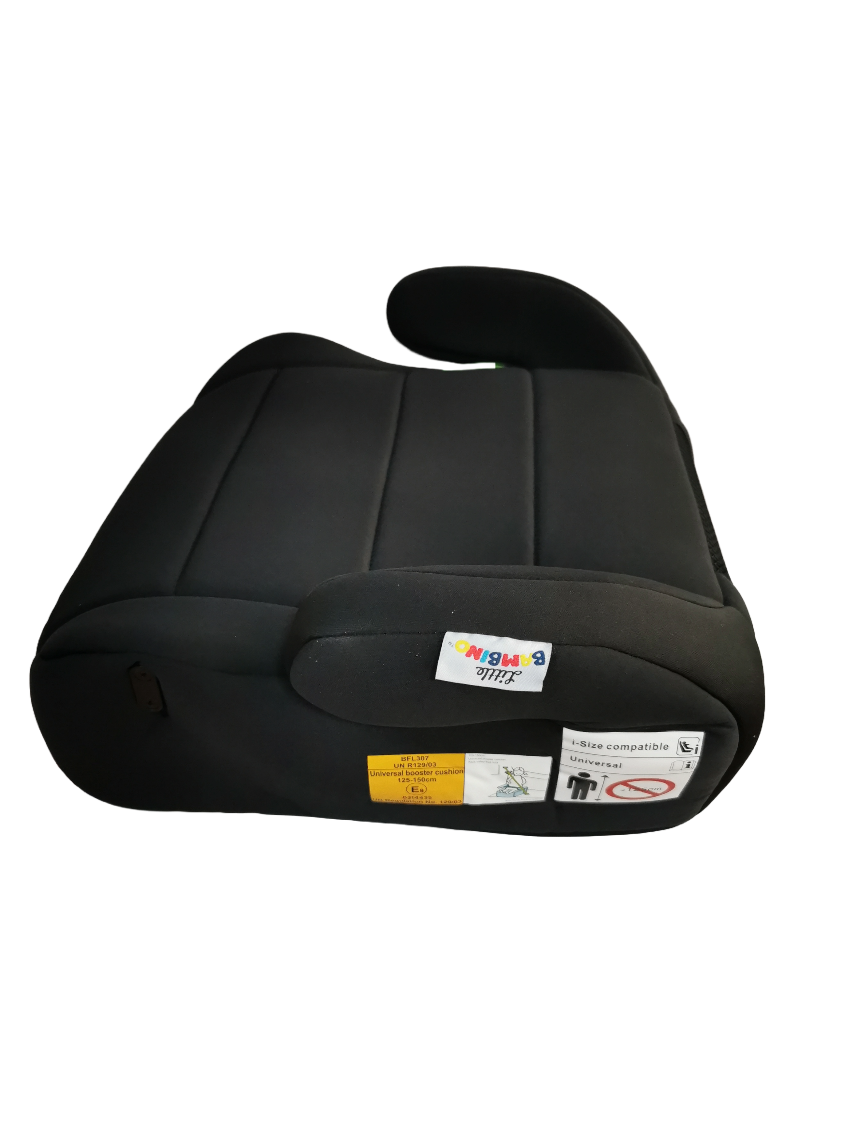 Children Booster Car Seat Universal Cushion i-Size 125-150cm 6-12Yrs