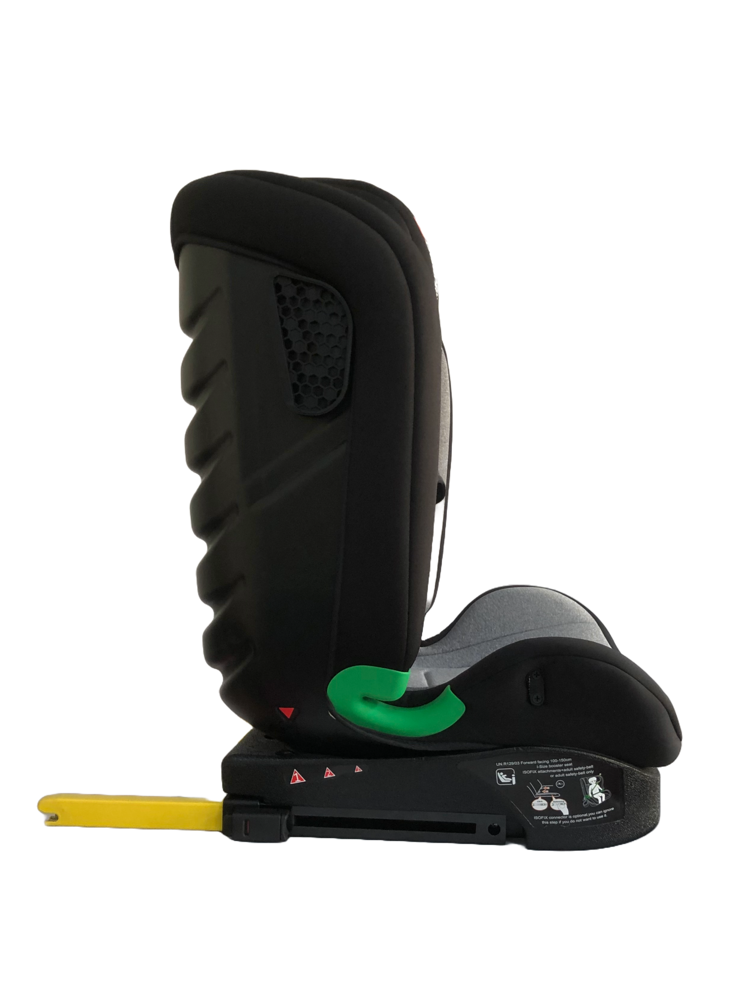Child Car Seat Isofix FWD Facing Booster Seat i-Size 100-150cm 3-12 Yrs