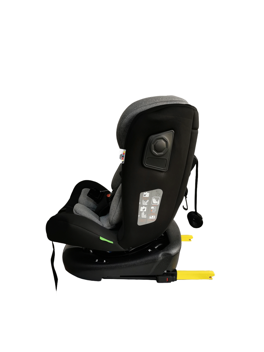 Child Car Seat Isofix Rotatable Booster Seat i-Size 40-150cm Universal