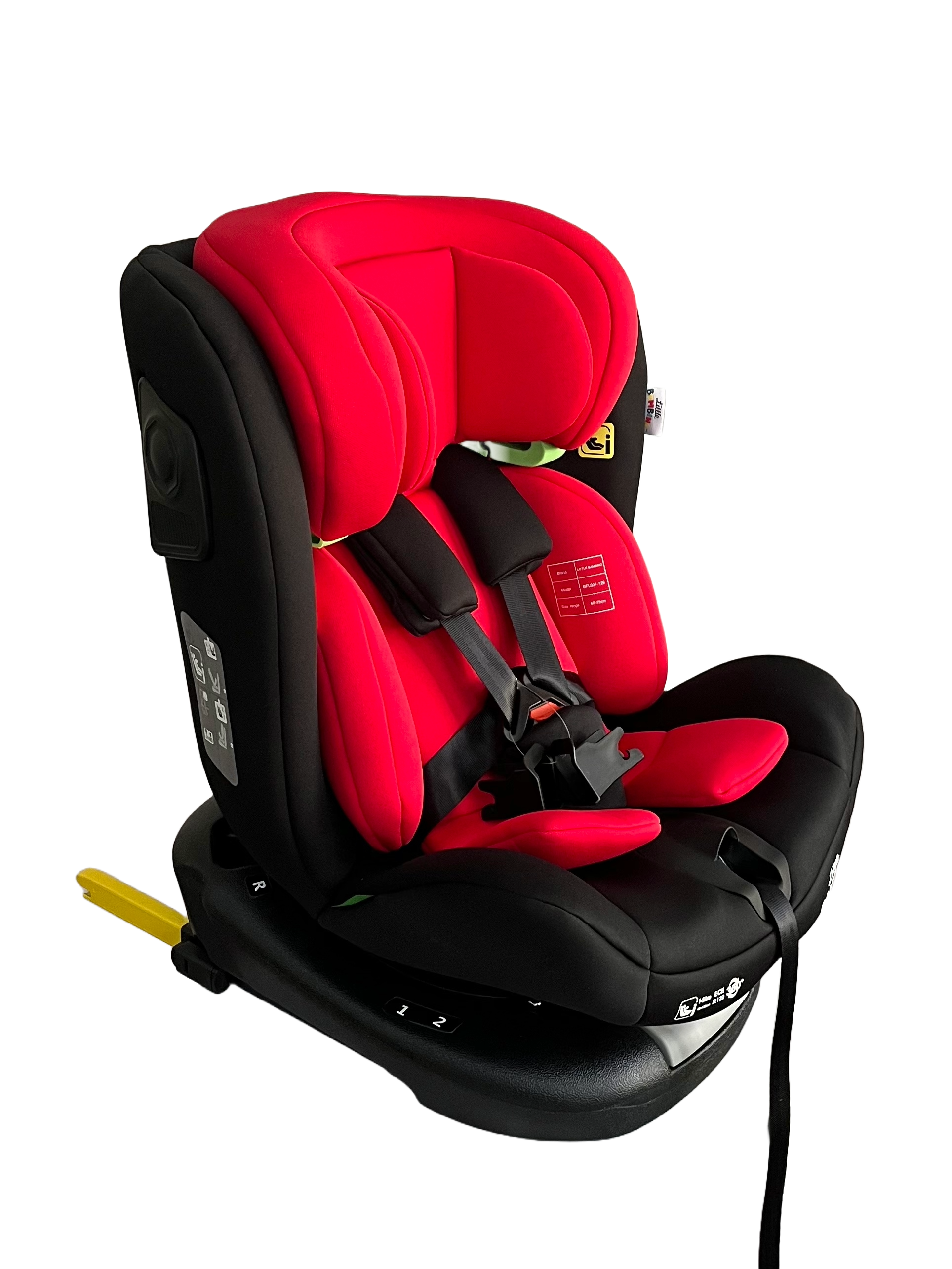 Child Car Seat Isofix Rotatable Booster Seat i-Size 40-150cm Universal