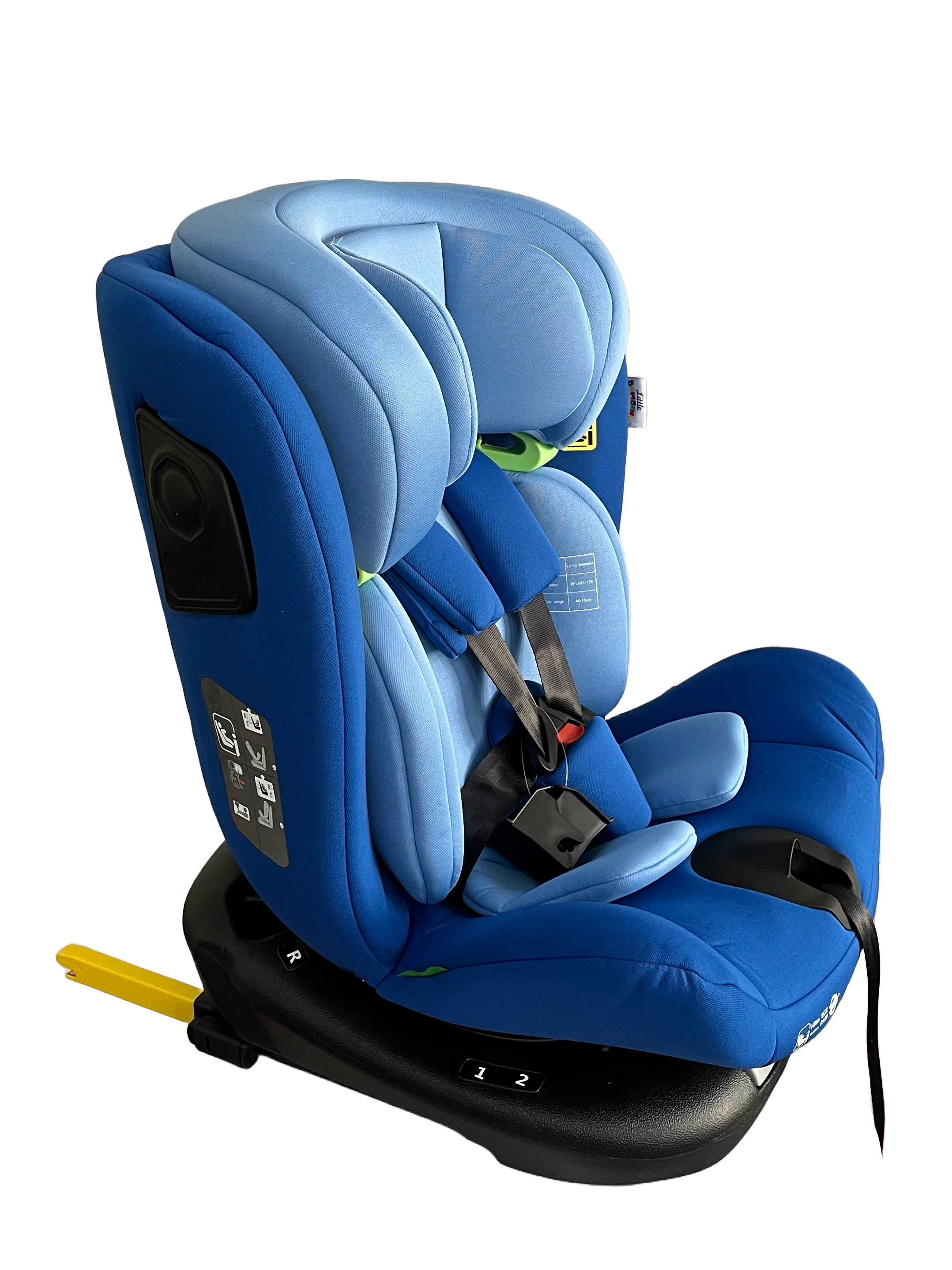 Child Car Seat Isofix Rotatable Booster Seat i-Size 40-150cm Universal