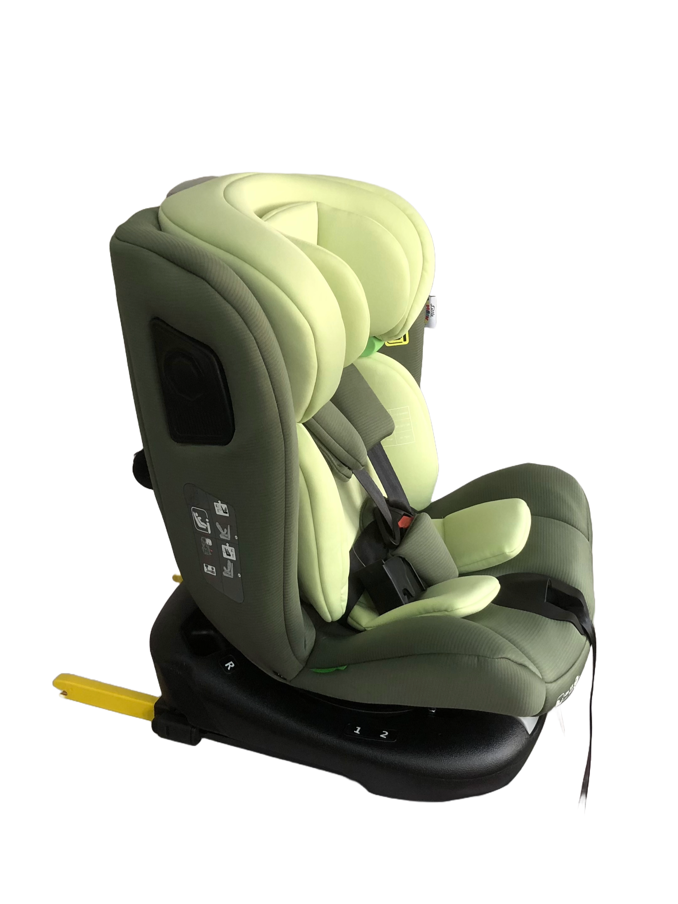 Child Car Seat Isofix Rotatable Booster Seat i-Size 40-150cm Universal