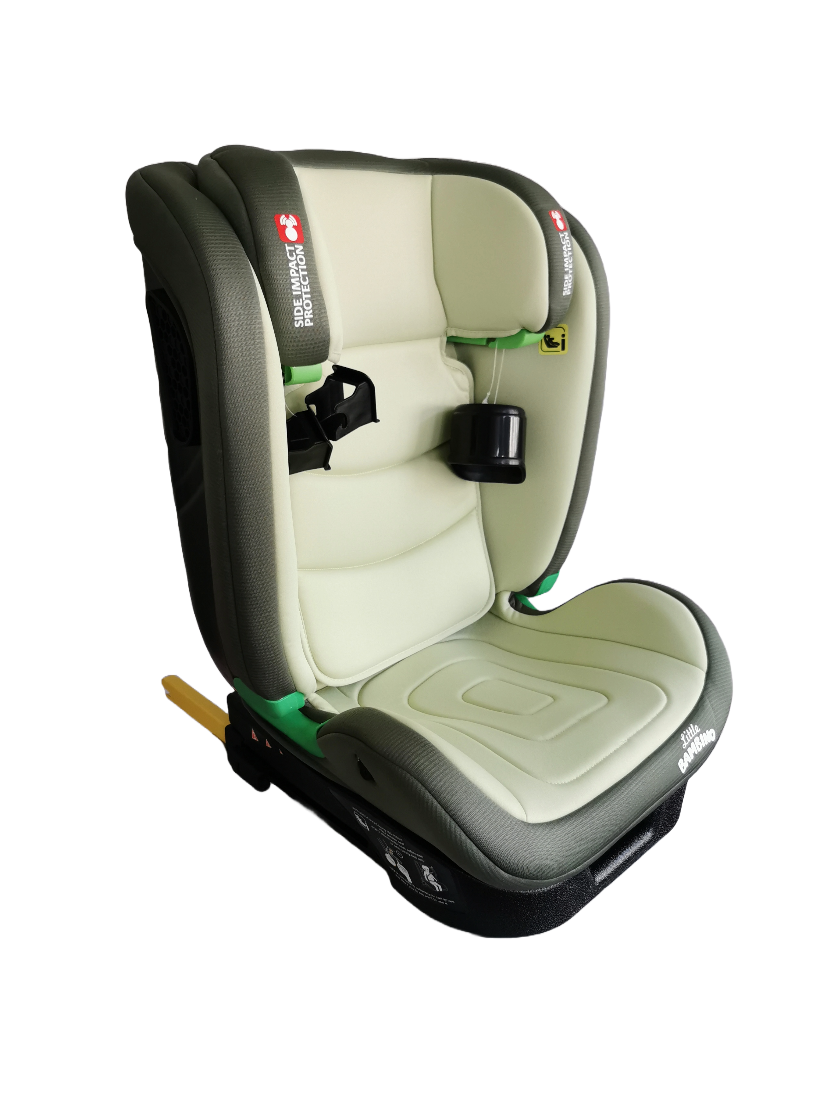Child Car Seat Isofix FWD Facing Booster Seat i-Size 100-150cm 3-12 Yrs