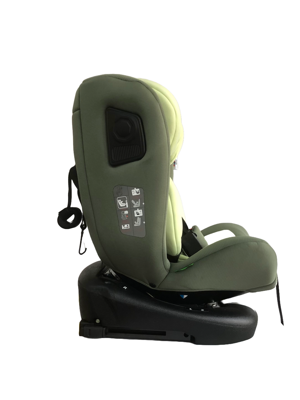 Child Car Seat Isofix Rotatable Booster Seat i-Size 40-150cm Universal