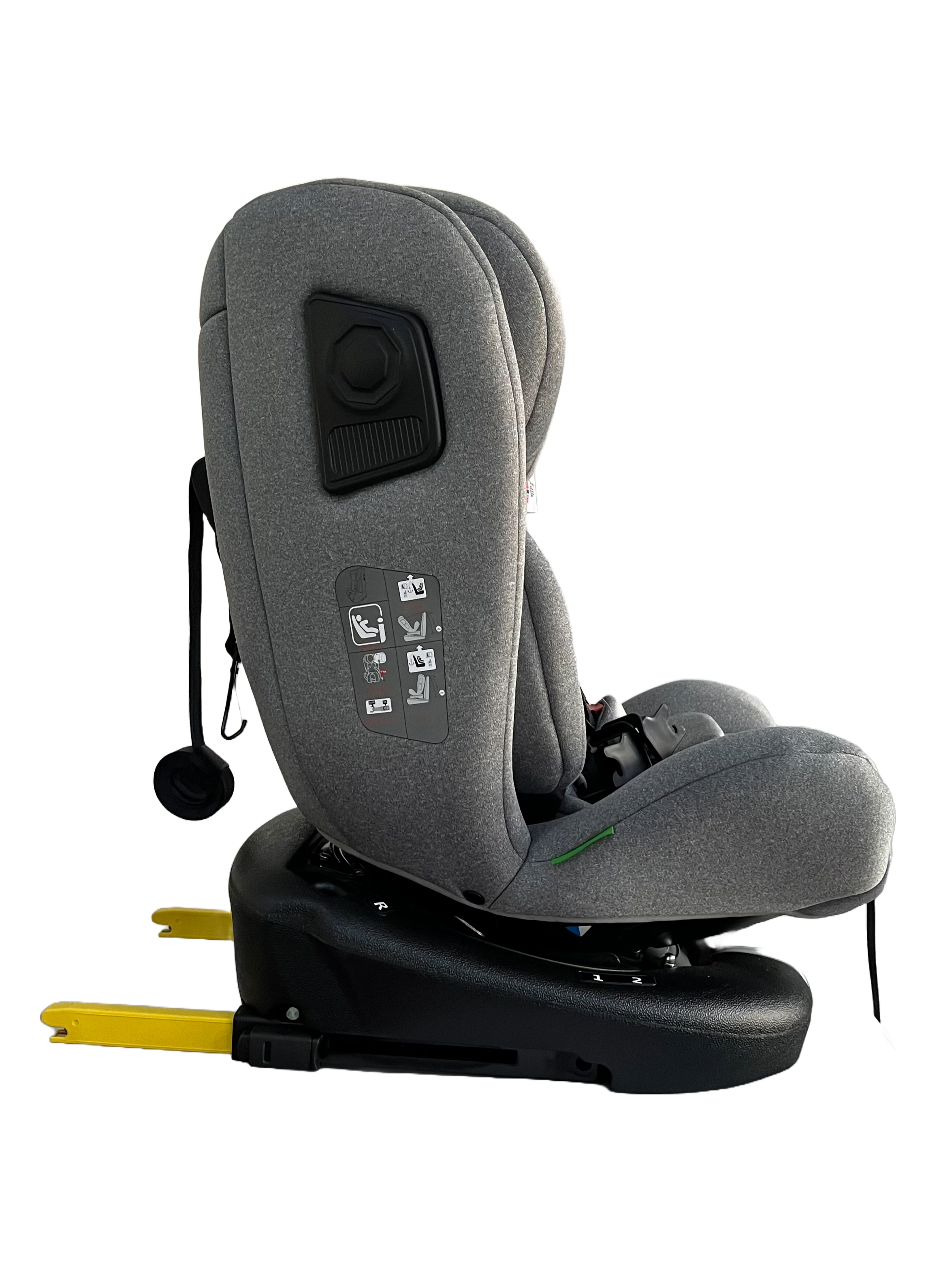 Child Car Seat Isofix Rotatable Booster Seat i-Size 40-150cm Universal