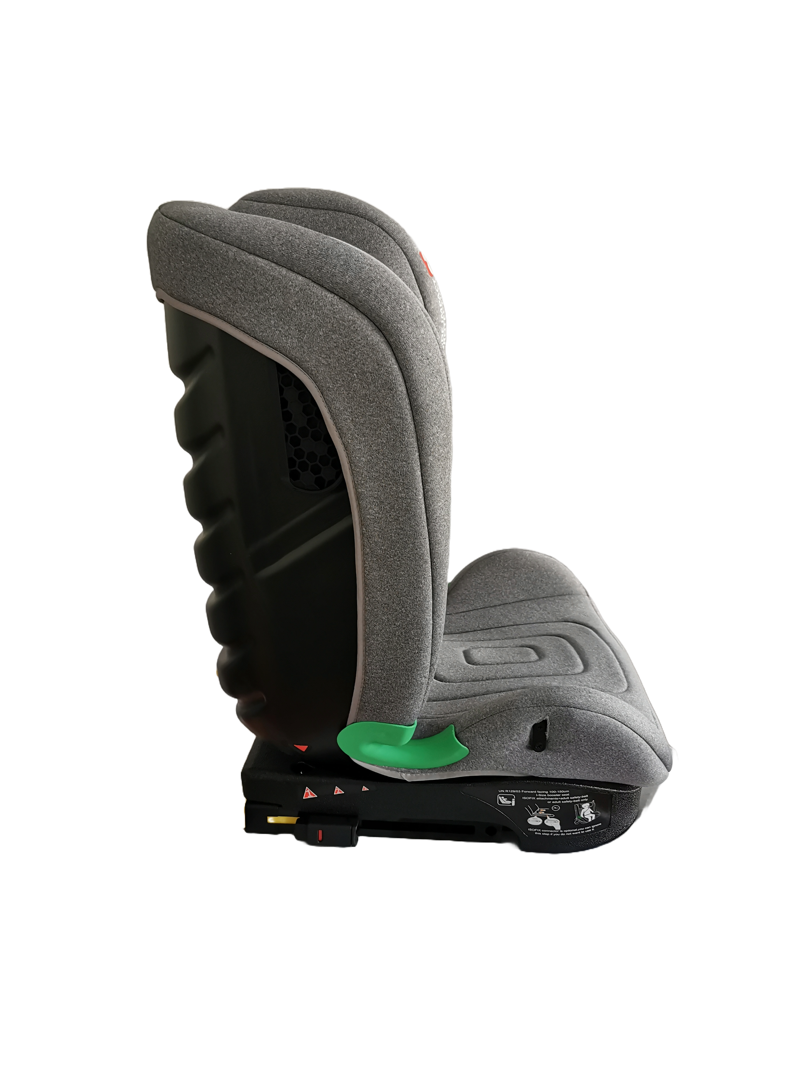 Child Car Seat Isofix FWD Facing Booster Seat i-Size 100-150cm 3-12 Yrs