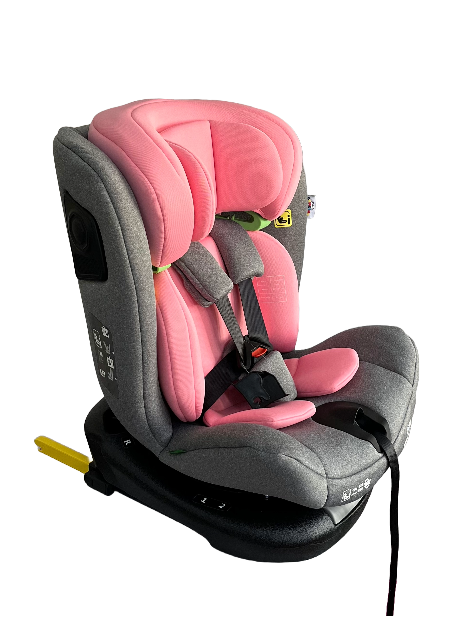 Child Car Seat Isofix Rotatable Booster Seat i-Size 40-150cm Universal