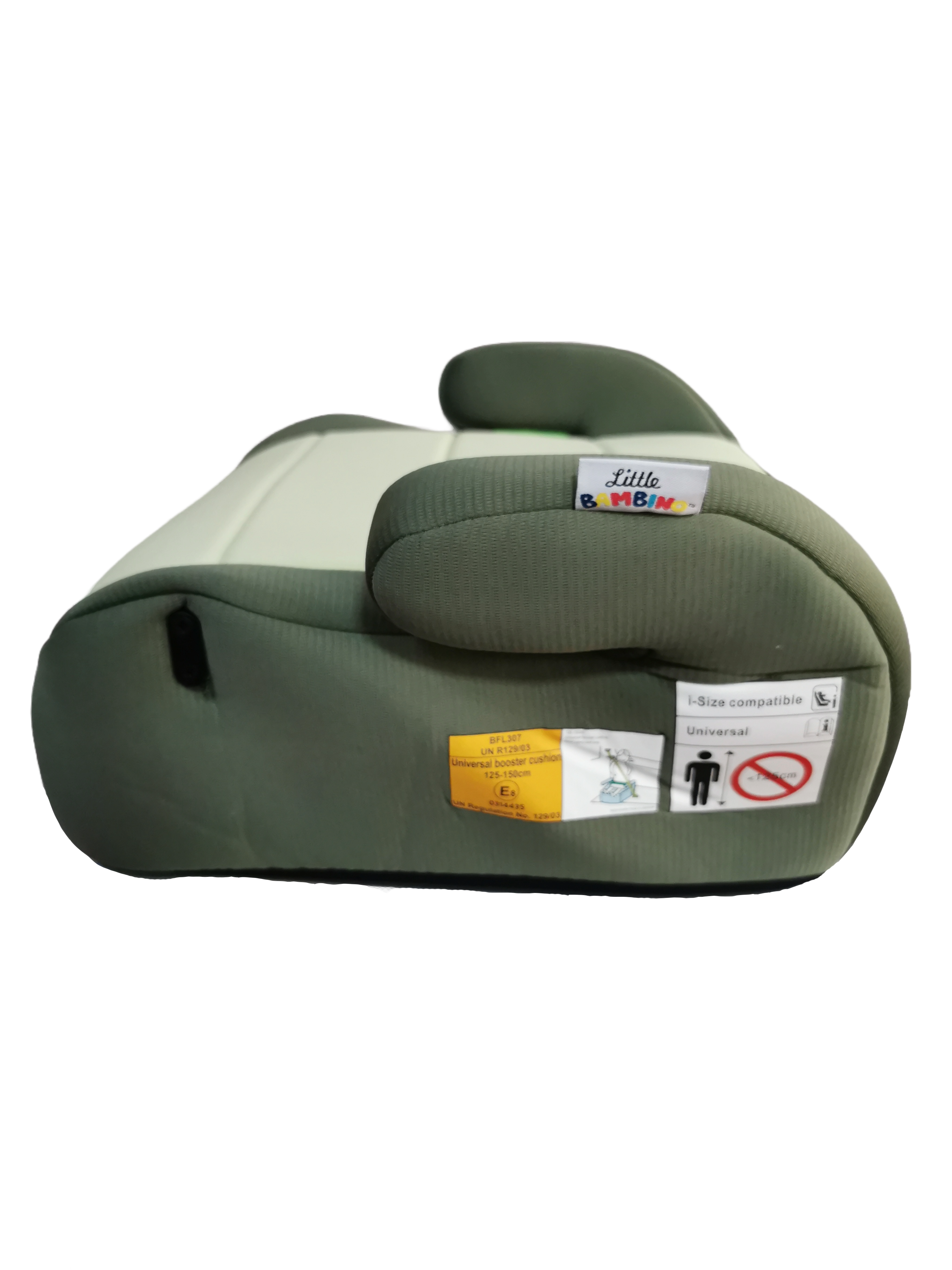 Children Booster Car Seat Universal Cushion i-Size 125-150cm 6-12Yrs