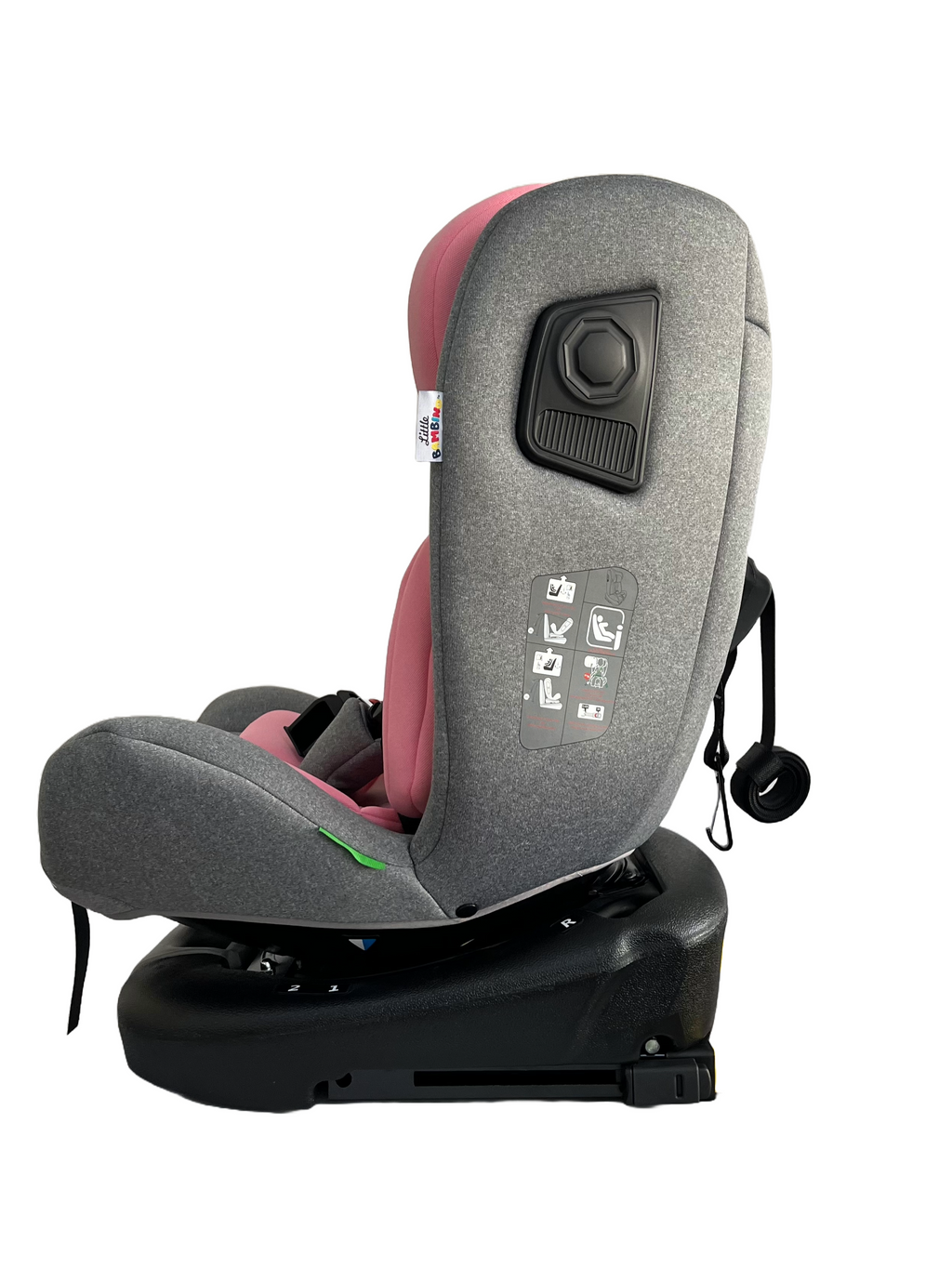 Child Car Seat Isofix Rotatable Booster Seat i-Size 40-150cm Universal