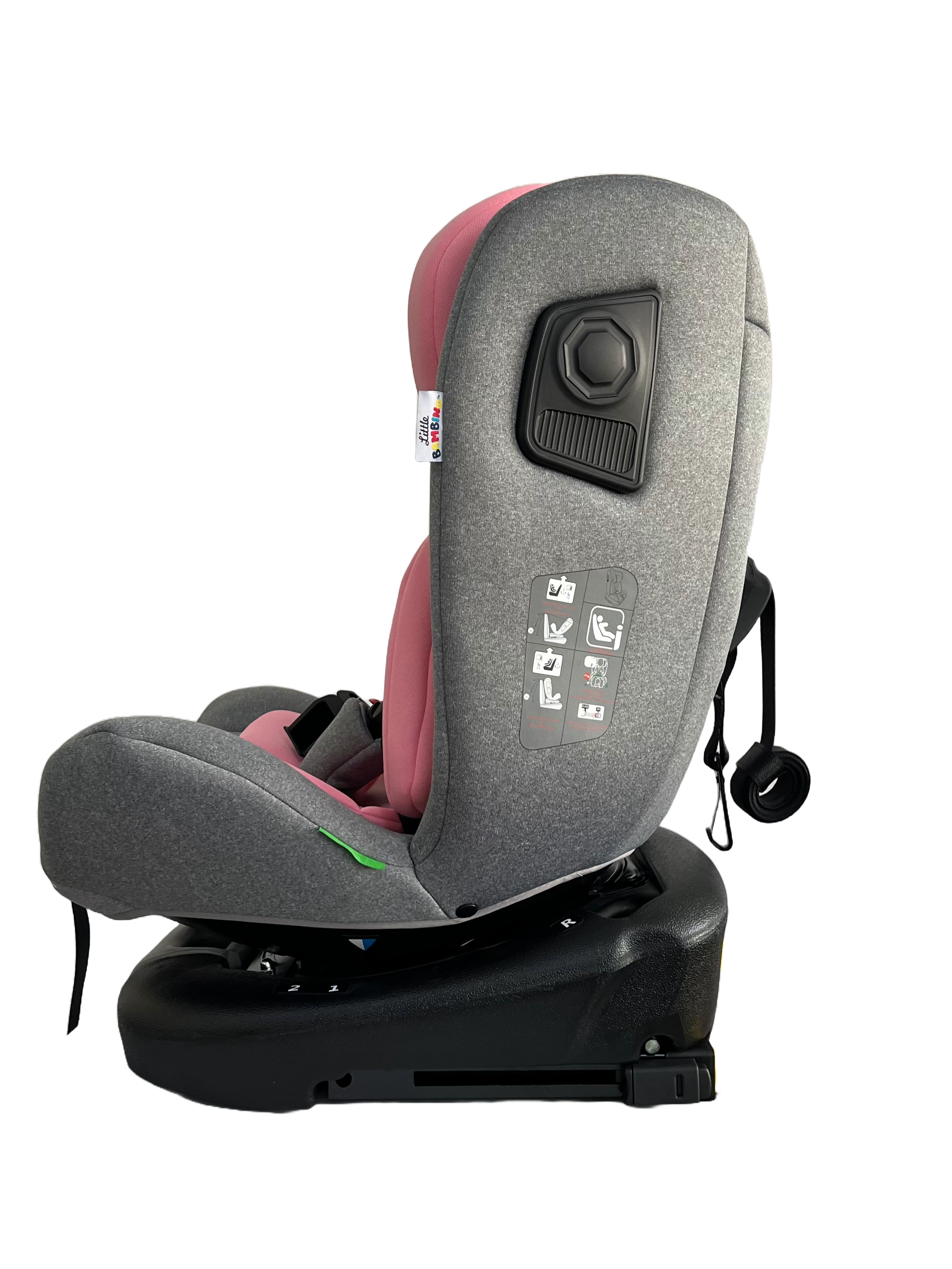 Child Car Seat Isofix Rotatable Booster Seat i-Size 40-150cm Universal