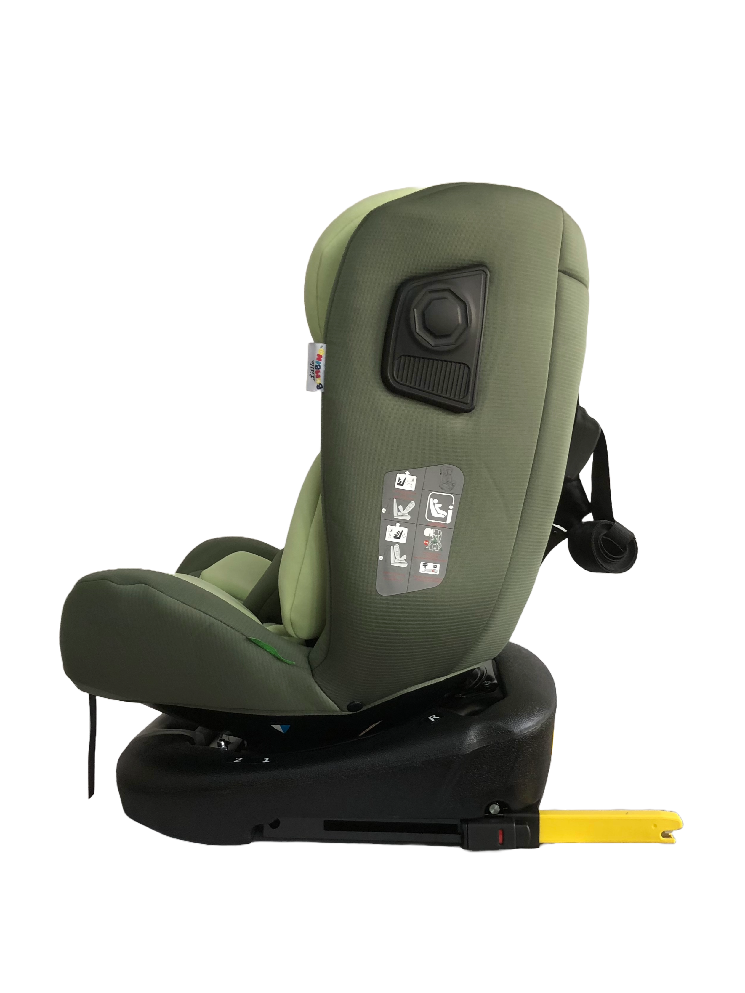 Child Car Seat Isofix Rotatable Booster Seat i-Size 40-150cm Universal