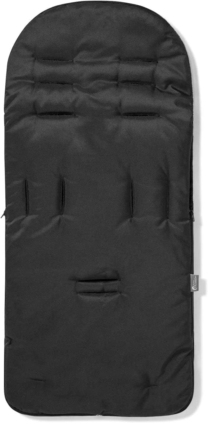 Footmuff Cosy Toes Fleece Lined Universal Fitting Strollers Prams Buggy Grey