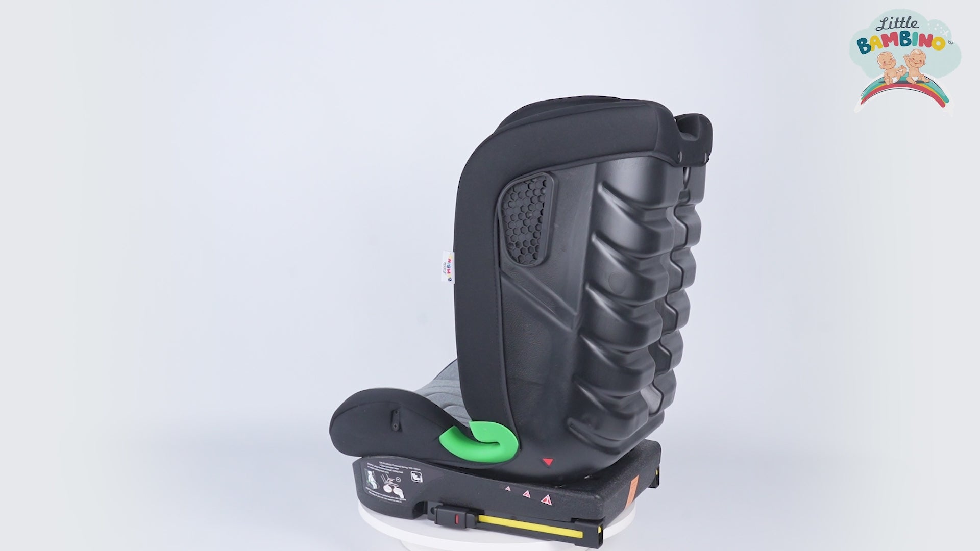 Child Car Seat Isofix FWD Facing Booster Seat i-Size 100-150cm 3-12 Yrs