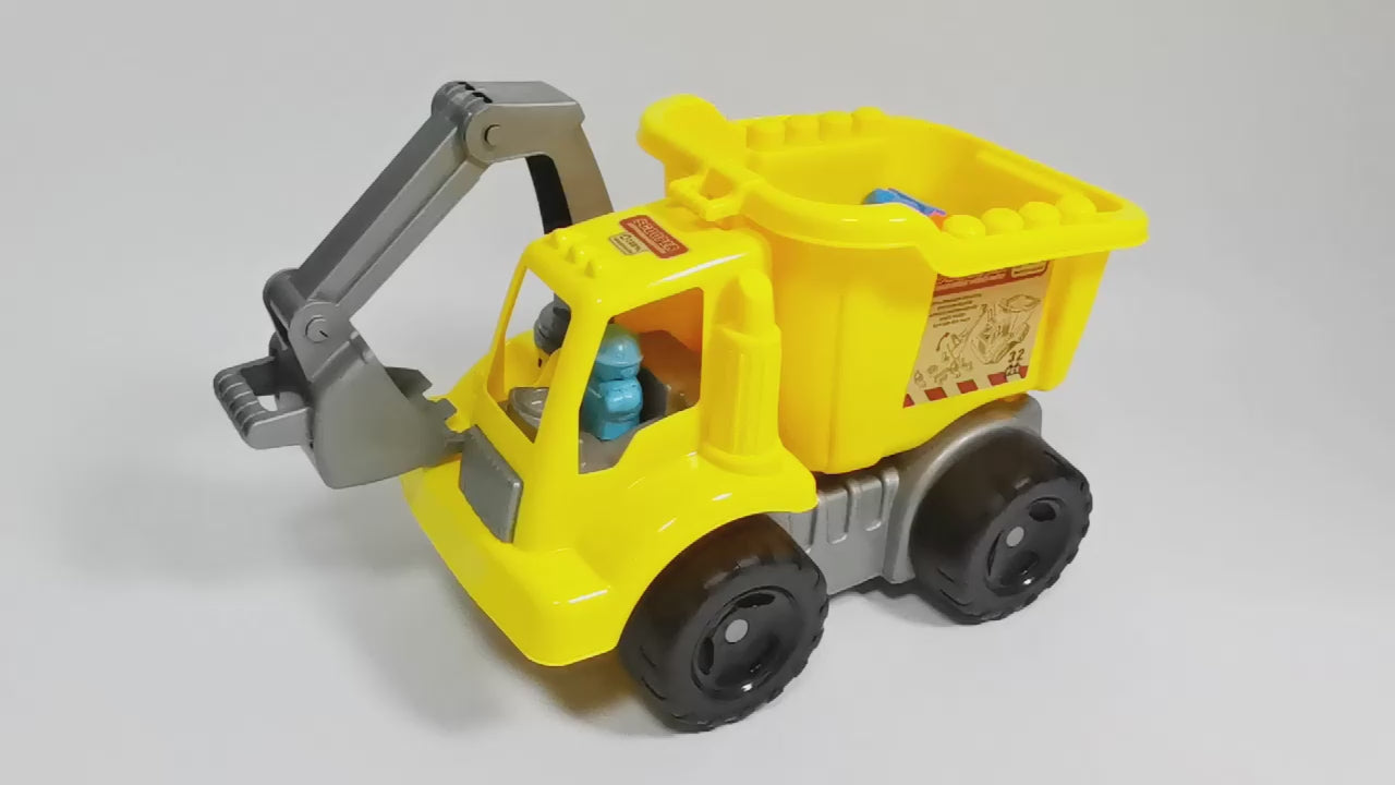 Scooper Digger DIY Construction Vehicle Building Blocks Set Kids Educational Toy