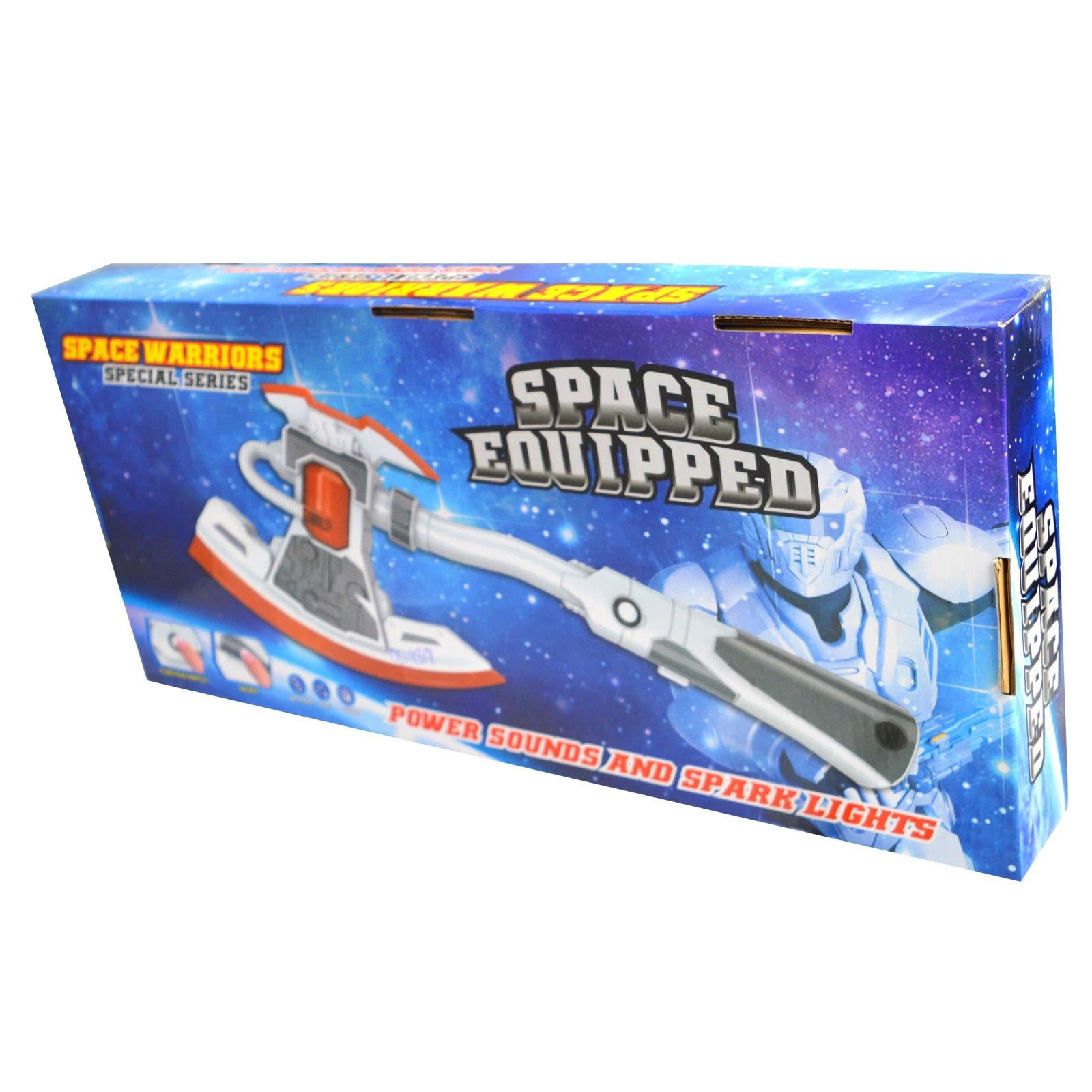 Space Warriors - Galactic Battle Axe Hand Held Toy Accessory Fancy Dress