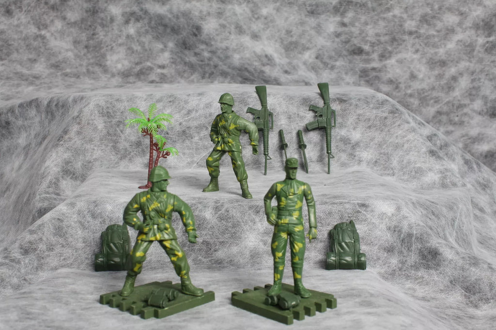 Army Toy Soldiers Traditional Combat Force Set Stocking Filler for Boys